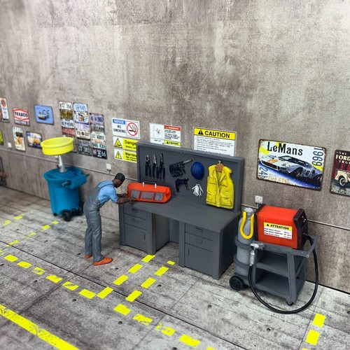 Garage diorama de - ds-64,