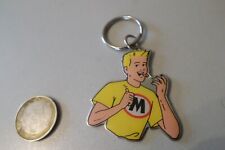 porte clé-f key-ring Monsieur MALABAR chewing-gum bonbon société Kréma métal