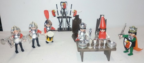 Lot playmobil chevalier - lot,