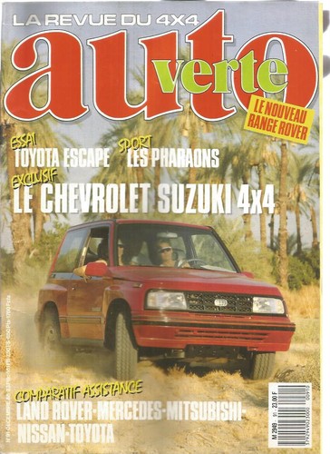 Auto verte toyota escape - n°91,