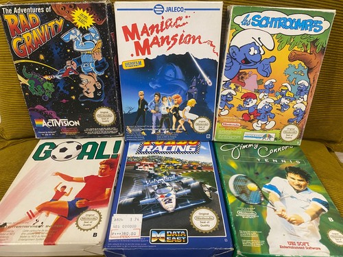 Lot jeux nintendo nes - lot, pal