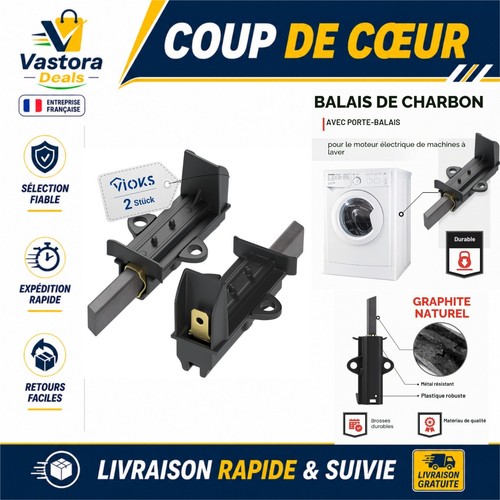 Lot balais de charbon - de,