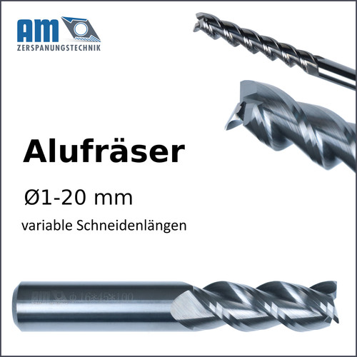 Fraise queue carbure alu - fraise,