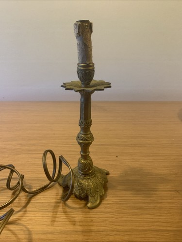 Pied lampe laiton - pied, en