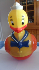 JOUET ANCIEN PLASTIQUE CANARD
