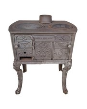 Rare Pièce Musée Cuisinière Jouet Godin N°53 Guise Aisne France Fonte Année 1900