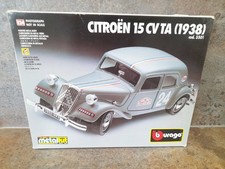 Burago Model Kit 5501 Citroën 15 CV TA (1938) #24 Ferod Made Up Metal Kit 1:24 