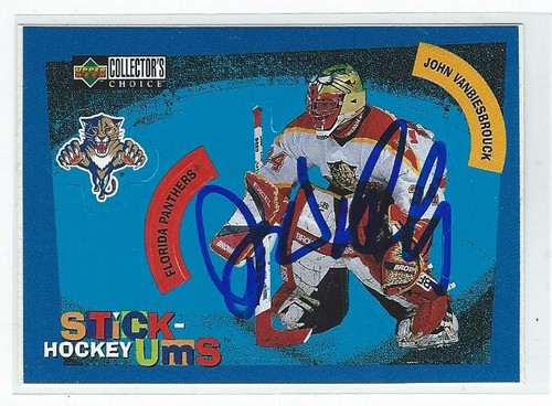 John vanbiesbrouck signed - vanbiesbrouck,