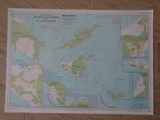 CARTE MARINE /  Anguilla
