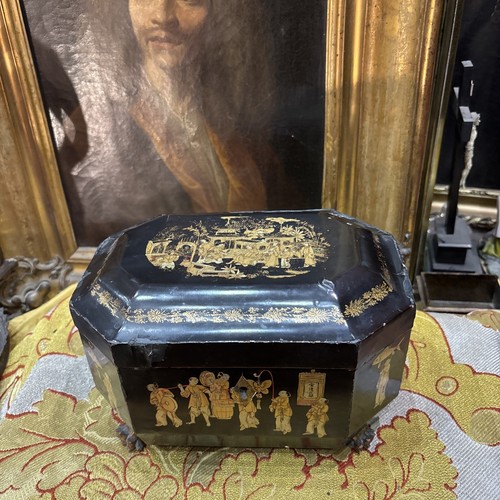 Ancienne boite thé coffret - a,