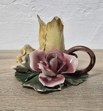 Bougeoir céramique Bassano vintage rare collectionneur rare