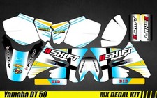 Kit Déco Moto pour / Mx Decal Kit for Yamaha DT50 - Shift