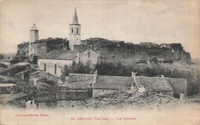 Old postcard-84-grillon-vue generale- 95998