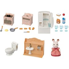 Set d'ameublement cosy cottage et maman - SYLVANIAN FAMILIES - 5449 - Mixte -...