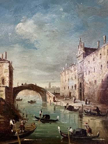 Vue venise aux gondoles sur - de,