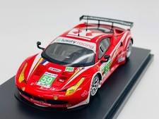 FUJIMI FJM1343002 FERRARI 458 Italia GT2 n°59 2012 Luxury Racing Le Mans 1.43