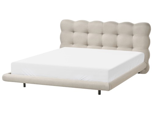 Lit moderne tissu 160 200 - tissu,