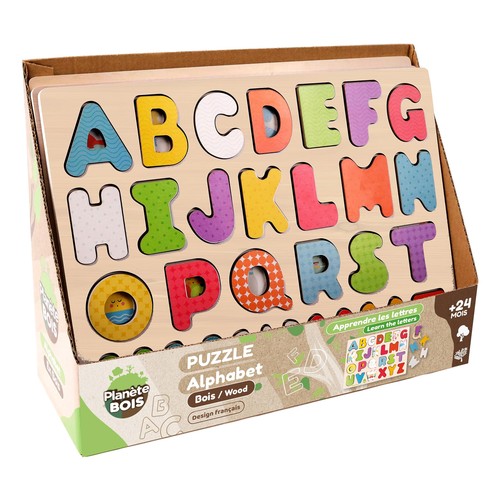 Planète bois puzzle - planÈte,