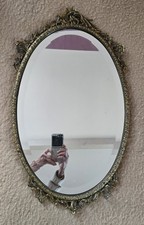 GRAND MIROIR EN LAITON  64 x