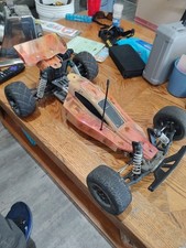 Traxxas Drag Bandit/Rustler 2WD w/ Electronics & Race Trim VXL 272R Streched HR