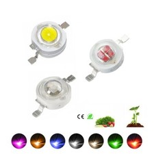 1W 3W 5W High Power LED Diodes White Red Green Blue Yellow 440 660nm Grow Beads