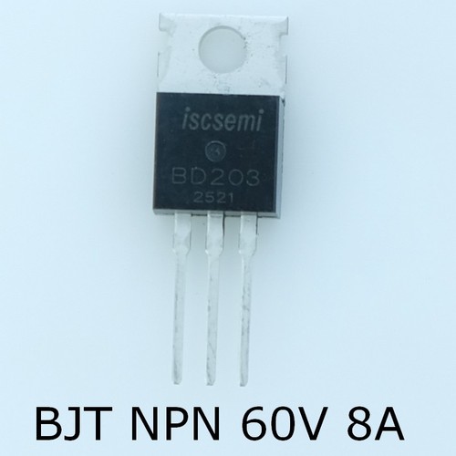 Bd203 transistor npn 60v - npn, 8a