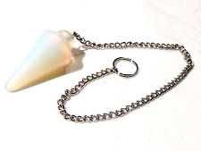 Opalite Stone Dowsing Clock Lighting Pendulum 