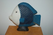 Sculpture de Poisson en Bois