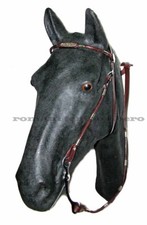 Bridon Western Tubulaire Avec Clouté Avec Mors Américain