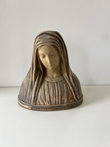 Ancien buste terre cuite - buste,