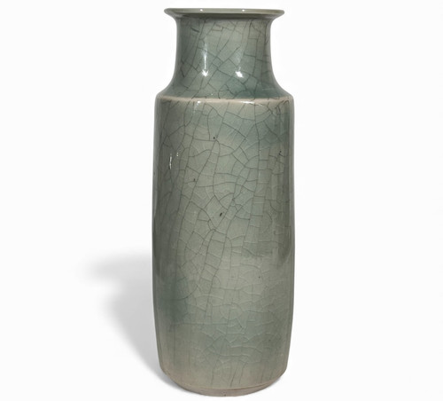 Porcelain vase celadon guan - porcelain,