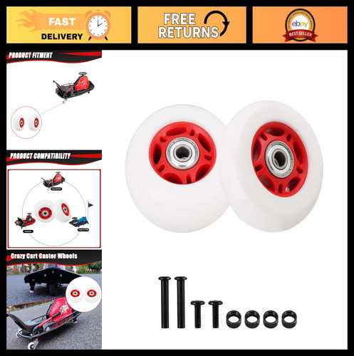 76mm 30mm replacement caster - 76mm,