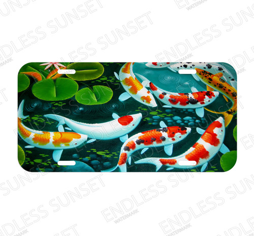 Koi japanese pond fish - fish, carp
