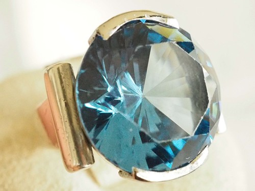 Bague ancienne argent - argent, massif