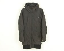 Khujo Femmes M Veste Parka Capuche Noir Polaire Doublé Extérieur Hiver Chaud