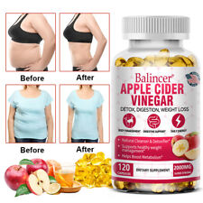 Capsules De Vinaigre De Cidre De Pomme 2000 mg Apple Cider Vinegar ACV