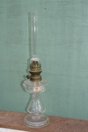 Ancienne lampe pétrole en - ancienne,