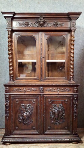 Buffet bibliothèque deux - -,
