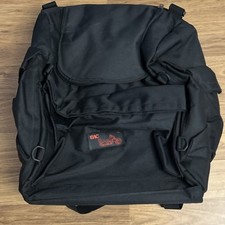 Harley Davidson by SAC Black Sissy Bar Backrest Touring Bag Large 18”x 16”x10”