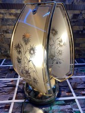 Lampe vintage en laiton et