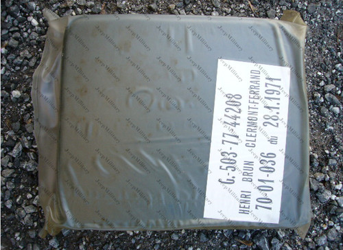 Coussin siège jeep willys - siège,