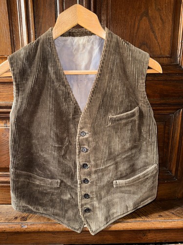 Ancien gilet paysan en - gilet,