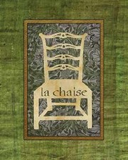 Rolland Designs La Chaise III NO LONGER IN PRINT - LAST ONE!!