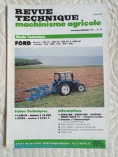 REVUE TECHNIQUE TRACTEUR FORD