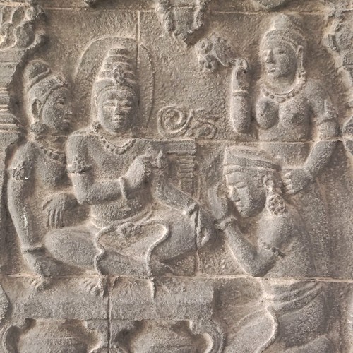 Bas relief sculpté - sculpté, de