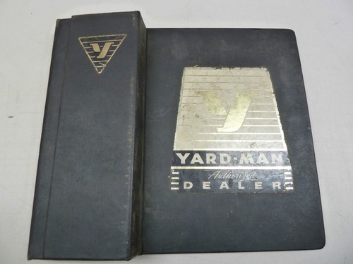 Vintage yard man - vintage, authorized