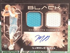 2020-21 PANINI BLACK LAMELLO BALL Rookie PATCH AUTO /49 Hornet’s Rookie Card RC