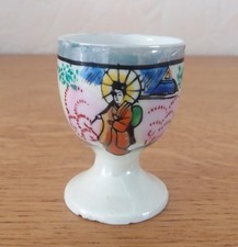 coquetier ancien Japon Japonisant Geisha/faïence porcelaine grès flammé /réf P13