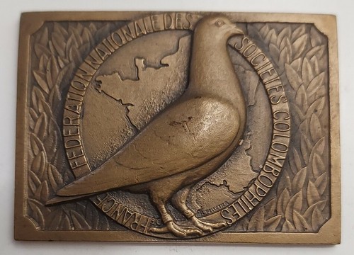 Plaque colombophilie - plaque,