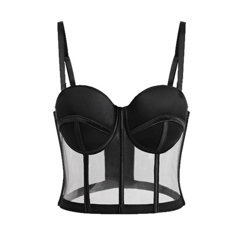 Débardeur bustier maille - en,